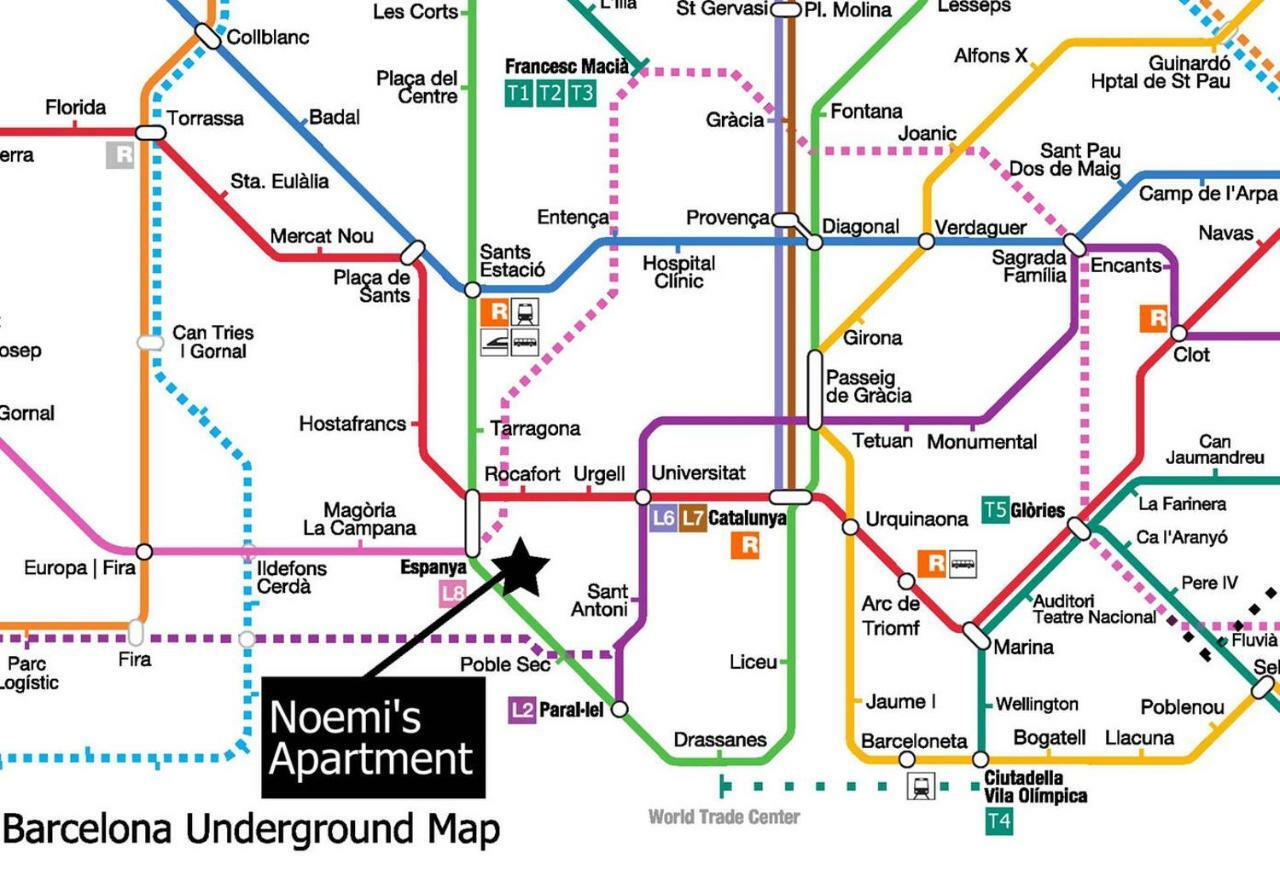 Apartamento Noemi Barcelona Luaran gambar
